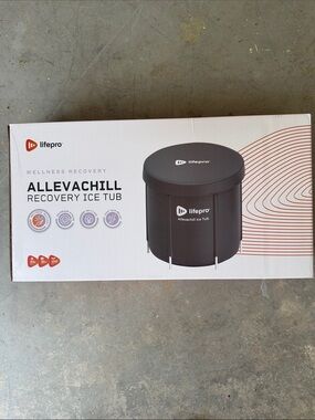 Lifepro Allevachill Recovery Ice Tub - Black